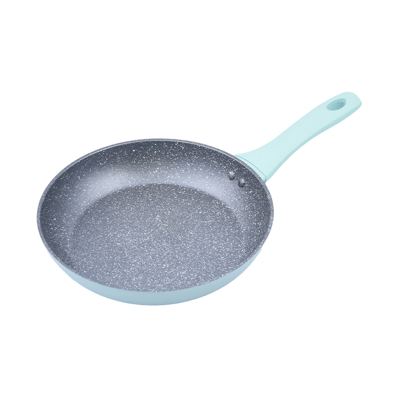Forged Aluminium Fry Pan Grey Marble